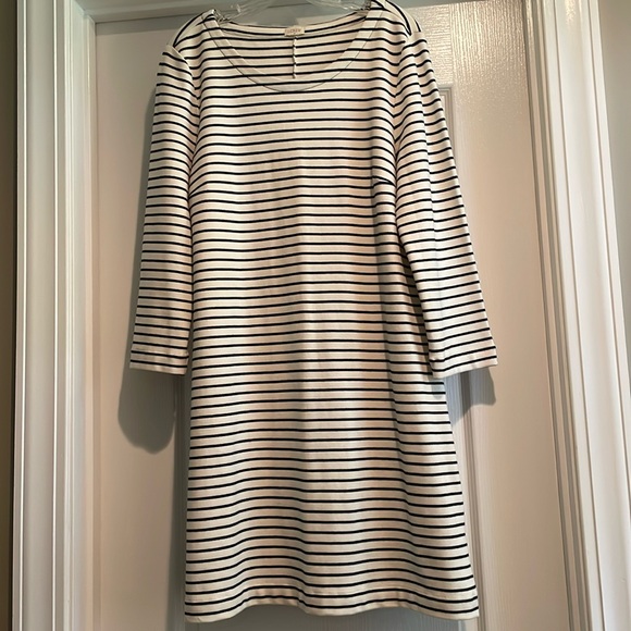 EUC J. Crew Stripe Dress - Picture 1 of 6